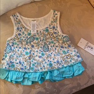 Guess top 2T girl sleeveless perfect for summer